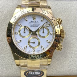 Rolex-Daytona 116508 40mm YG/YG White Dial 904L BTF SA4130