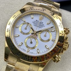 Rolex-Daytona 116508 40mm YG/YG White Dial 904L BTF SA4130