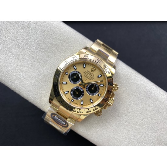 Rolex-Daytona 116508 40mm YG/YG Yellow Gold Dial 904L BTF SA4130