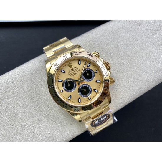 Rolex-Daytona 116508 40mm YG/YG Yellow Gold Dial 904L BTF SA4130