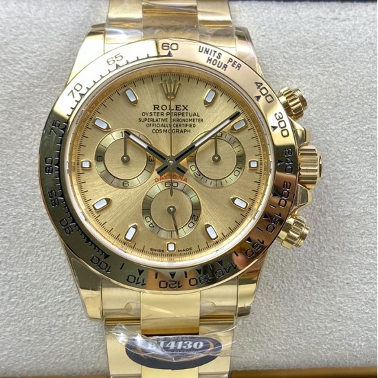 Rolex-Daytona 116508 40mm YG/YG Yellow Gold Dial 904L BTF SA4130