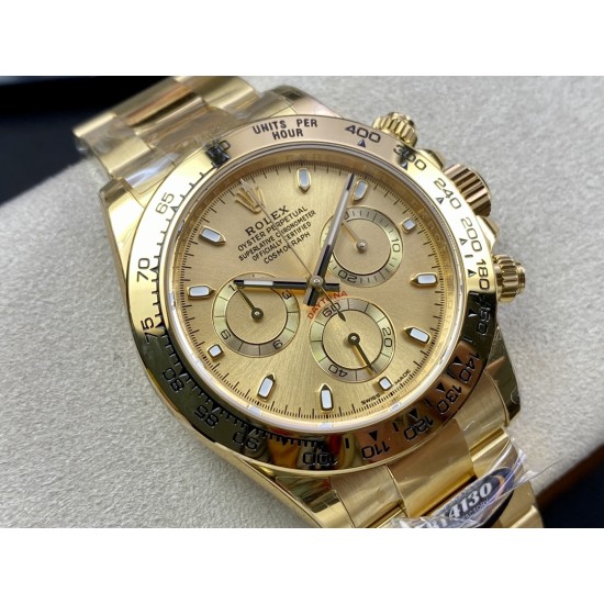 Rolex-Daytona 116508 40mm YG/YG Yellow Gold Dial 904L BTF SA4130