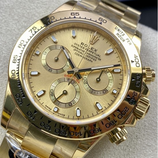 Rolex-Daytona 116508 40mm YG/YG Yellow Gold Dial 904L BTF SA4130
