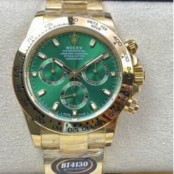 Rolex-Daytona 116508 40mm YG/YG Green Dial 904L BTF SA4130