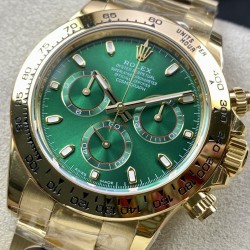 Rolex-Daytona 116508 40mm YG/YG Green Dial 904L BTF SA4130