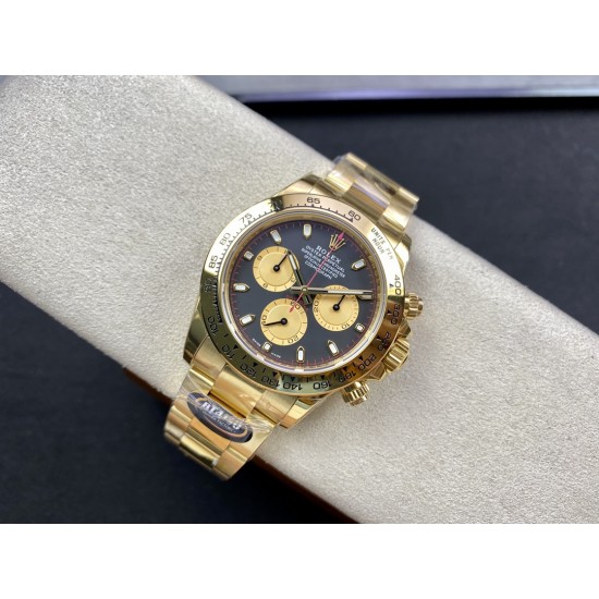 Rolex-Daytona 116508 40mm YG/YG Grey Dial 904L BTF SA4130