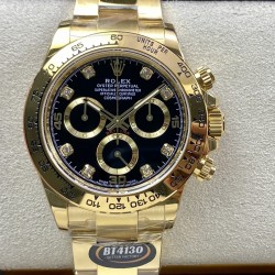 Rolex-Daytona 116508 40mm YG/YG Black/Dia 904L BTF SA4130