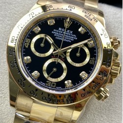 Rolex-Daytona 116508 40mm YG/YG Black/Dia 904L BTF SA4130
