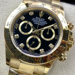 Rolex-Daytona 116508 40mm YG/YG Black/Dia 904L BTF SA4130
