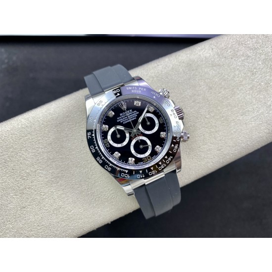 Rolex-Daytona 116519 40MM SS/RU Black Dial 904L BTF V2 SA4130