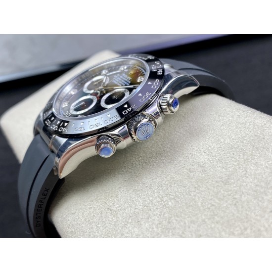 Rolex-Daytona 116519 40MM SS/RU Black Dial 904L BTF V2 SA4130