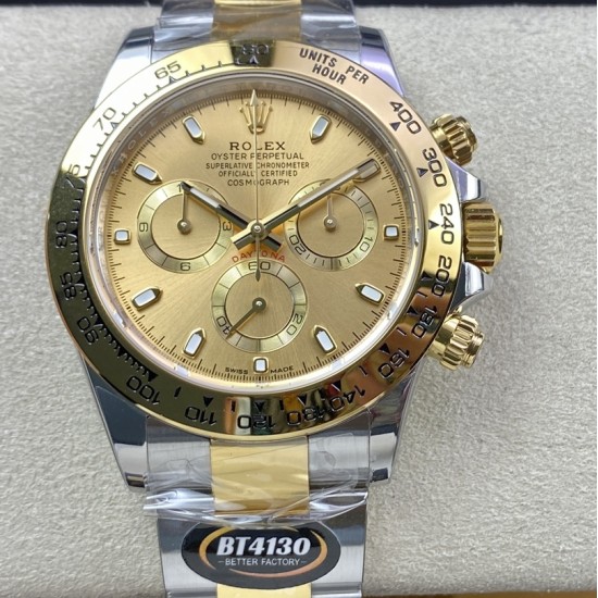 Rolex-Daytona 116503 40mm YG/YG Gold Dial 904L BTF V2 SA4130