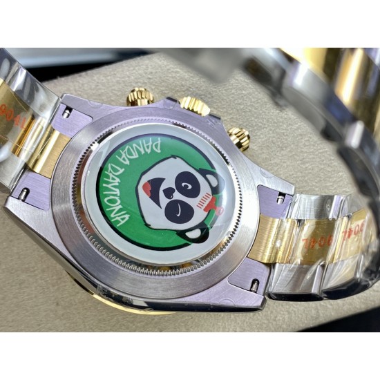 Rolex-Daytona 116503 40mm YG/YG White Stk Dial 904L BTF V2 SA4130