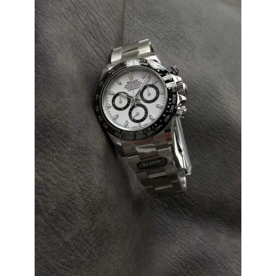 Rolex-Daytona 116500 40mm SS/SS White/Stk Dial 904L BTF V2 SA4130