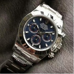 Rolex-Daytona 116509 40mm SS/SS Blue/Stk Dial 904L BTF V2 SA4130
