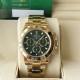 Rolex-Daytona 116508 40mm YG/YG Green/Stk Dial 904L BTF SA4130
