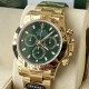 Rolex-Daytona 116508 40mm YG/YG Green/Stk Dial 904L BTF SA4130