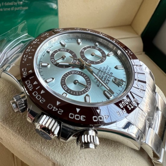 Rolex-Daytona 116506 40mm SS/SS Ice Blue/Stk BTF V2 SA4130