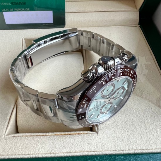 Rolex-Daytona 116506 40mm SS/SS Ice Blue/Stk BTF V2 SA4130