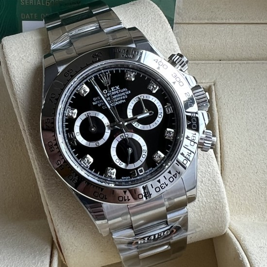 Rolex-Daytona 116509 40mm Black Dial SS/SS BTF SA4130