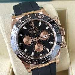 Rolex-Daytona 116515 40mm RG/RU Black Dial 904L BTF V2 SA4130