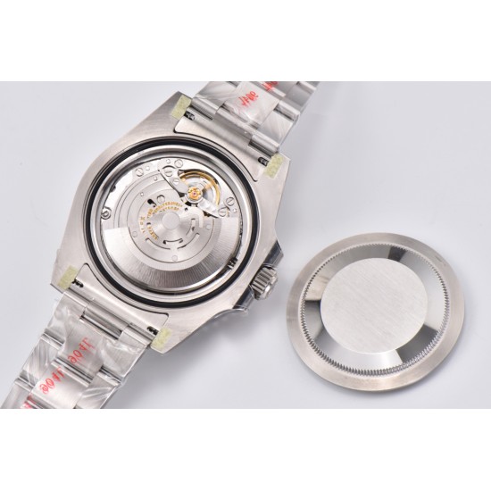 Rolex-GMT Master II 126710 Bruce Wayne Jub 40mm SS/SS Black Clean DD3285 Super Clone