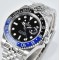 Rolex-GMT Master II 126710 Pepsi Jub 40mm SS/SS Black Clean V2 DD3285 Super Clone