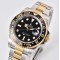 Rolex-GMT Master II 116713 40mm Oys SS/RG Black Dial Clean VR3186 CHS