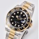 Rolex-GMT Master II 116713 40mm Oys SS/RG Black Dial Clean VR3186 CHS