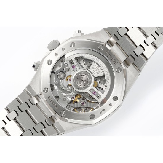 Audemars Piguet-Royal Oak Chrono 26240ST 41mm SS/SS Purple Dial APS SH4401 Super Clone