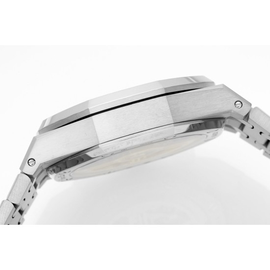 Audemars Piguet-Royal Oak Chrono 26240ST 41mm SS/SS Purple Dial APS SH4401 Super Clone