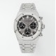 Audemars Piguet-Royal Oak Chrono 26240ST Frosted 41mm SS/SS Grey Dial APS SH4401 Super Clone