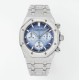 Audemars Piguet-Royal Oak Chrono 26240ST Frosted 41mm SS/SS Blue Dial APS SH4401 Super Clone