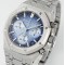 Audemars Piguet-Royal Oak Chrono 26240ST Frosted 41mm SS/SS Blue Dial APS SH4401 Super Clone