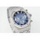 Audemars Piguet-Royal Oak Chrono 26240ST Frosted 41mm SS/SS Blue Dial APS SH4401 Super Clone