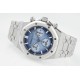 Audemars Piguet-Royal Oak Chrono 26240ST Frosted 41mm SS/SS Blue Dial APS SH4401 Super Clone