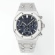 Audemars Piguet-Royal Oak Chrono 26240ST 41mm SS/SS Blue Dial APS SH4401 Super Clone
