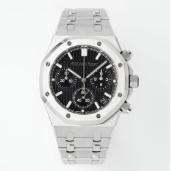 Audemars Piguet-Royal Oak Chrono 26240ST 41mm SS/SS Black Dial APS SH4401 Super Clone
