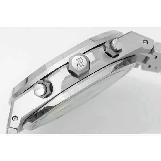 Audemars Piguet-Royal Oak Chrono 26240ST 41mm SS/SS Black Dial APS SH4401 Super Clone