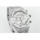 Audemars Piguet-Royal Oak Chrono 26240ST 41mm SS/SS Silver Dial APS SH4401 Super Clone
