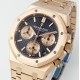 Audemars Piguet-Royal Oak Chrono 26240OR 41mm RG/RG Blue Dial APS SH4401 Super Clone