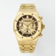 Audemars Piguet-Royal Oak Chrono 26240BA 41mm YG/YG Gold Dial APS SH4401 Super Clone