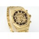 Audemars Piguet-Royal Oak Chrono 26240BA 41mm YG/YG Gold Dial APS SH4401 Super Clone