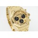 Audemars Piguet-Royal Oak Chrono 26240BA Frosted 41mm YG/YG Gold/Blk APS SH4401 Super Clone