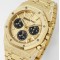 Audemars Piguet-Royal Oak Chrono 26240BA Frosted 41mm YG/YG Gold/Blk APS SH4401 Super Clone