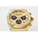 Audemars Piguet-Royal Oak Chrono 26240BA Frosted 41mm YG/YG Gold/Blk APS SH4401 Super Clone