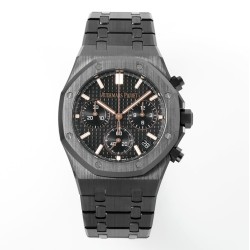 Audemars Piguet-Royal Oak Chrono 26240CE 41mm Ceramic/Cer Black Dial APS SH4401 Super Clone