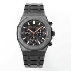 Audemars Piguet-Royal Oak Chrono 26240CE 41mm Ceramic/Cer Black Dial APS SH4401 Super Clone