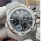 Audemars Piguet-Royal Oak Chrono 26240ST Frosted 41mm SS/SS Grey Dial APS SH4401 Super Clone