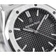 Audemars Piguet-Royal Oak 41mm 15500 SS/SS Black/Stk ZF V3 A4302 Super Clone